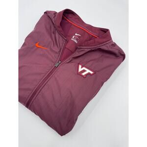 Nike Virginia Tech Hokies Sport Fan Jacket Zip Up with Ventilation